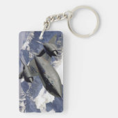 Lockheed SR-71B Blackbird Schlüsselanhänger (Rückseite)