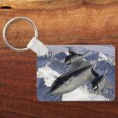 Lockheed SR-71B Blackbird Schlüsselanhänger (Rückseite)