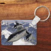 Lockheed SR-71B Blackbird Schlüsselanhänger (Vorderseite)