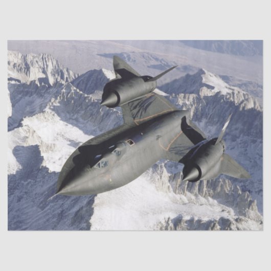 Lockheed SR-71B Blackbird Seidenpapier (Vorderseite)