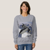 Lockheed SR-71B Blackbird Sweatshirt (Vorne ganz)