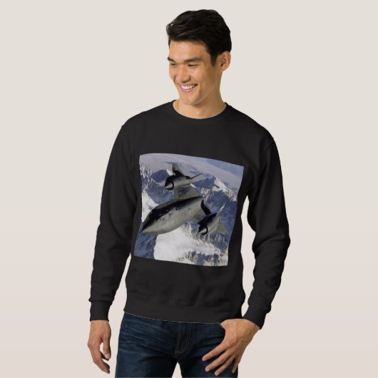 Lockheed SR-71B Blackbird Sweatshirt (Vorne ganz)