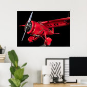 Lockheed Vega 5B, Amelia Earhart Poster (Heimbüro)