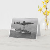 Lockheed WV-2 Super Constellation Karte (Gelbe Blume)