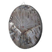 Lockige Birkenrinde Rustikal Dartscheibe (Vorderseite rechts)