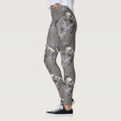 Lockige Birkenrinde Rustikal Leggings (Links)