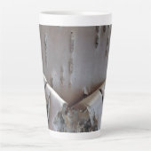 Lockige Birkenrinde Rustikal Milchtasse (Vorderseite)