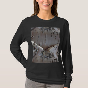 Lockige Birkenrinden Baum Rustikal T-Shirt