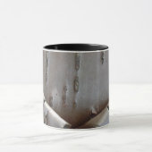 Lockige Birkenrinden Baum Rustikal Tasse (Zentrum)