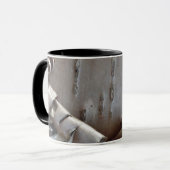 Lockige Birkenrinden Baum Rustikal Tasse (Vorderseite Links)