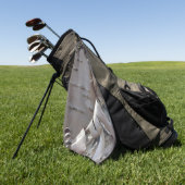 Lockige Birkenrindenbaum-Rustikalität Golfhandtuch (Gras)