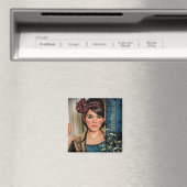 Lockless Heart Album Cover Magnet (In Situ (Geschirrspüler))