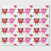 Lockmonster-Wrapping Paper Geschenkpapier (Flach)