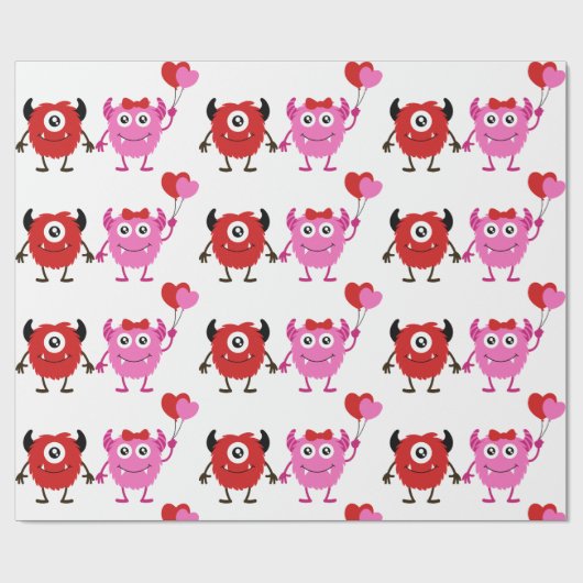 Lockmonster-Wrapping Paper Geschenkpapier (Flach)
