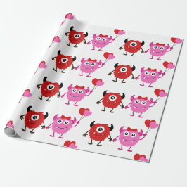 Lockmonster-Wrapping Paper Geschenkpapier