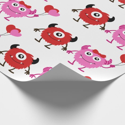 Lockmonster-Wrapping Paper Geschenkpapier (Ecke)
