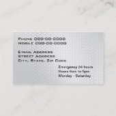 Locksmith Business Card Visitenkarte (Rückseite)