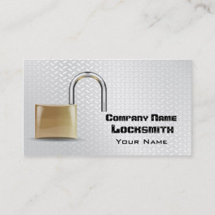 Locksmith Business Card Visitenkarte
