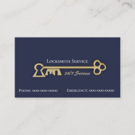 Locksmith Business Card Visitenkarte
