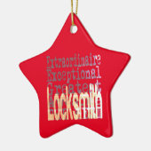 Locksmith Extraordinaire Keramik Ornament (Links)