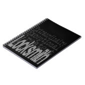 Locksmith Extraordinaire Notizblock (Linke Seite)