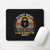 Locksmith Funny Quote, Lock Picker Graphic Mousepad (Mit Mouse)