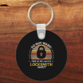 Locksmith Funny Quote, Lock Picker Graphic Schlüsselanhänger (Vorderseite)