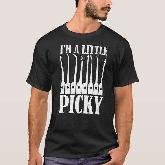 Locksmith Keys Locks Picky 7 T-Shirt (Vorderseite)
