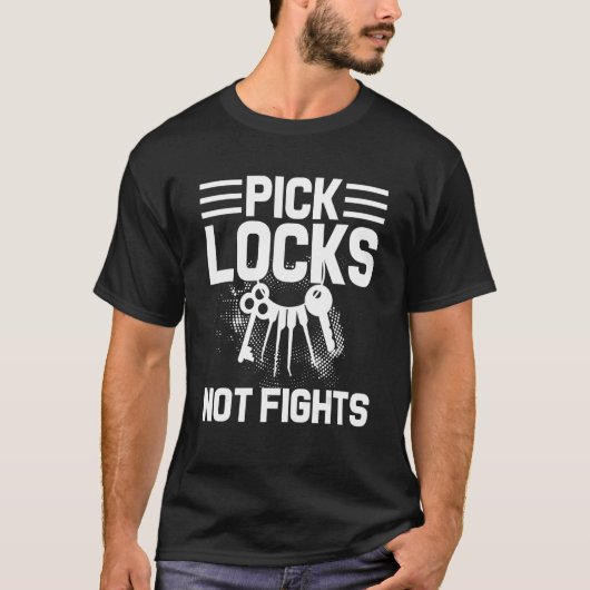 Locksmith Keys Locks Picky T-Shirt (Vorderseite)