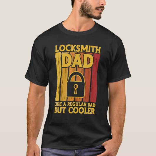 Locksmith Lockpicking Kostenvoranschlag Mitarbeite T-Shirt (Vorderseite)