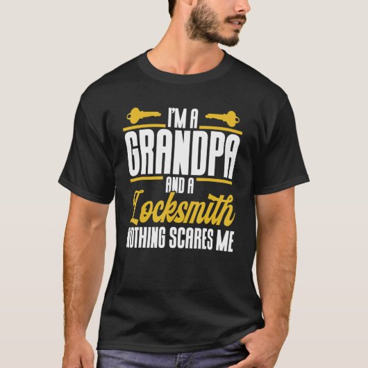 Locksmith Lockpicking Quote Angestellter Lo T-Shirt (Vorderseite)
