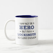 Locksmith Novelty Zweifarbige Tasse (Links)