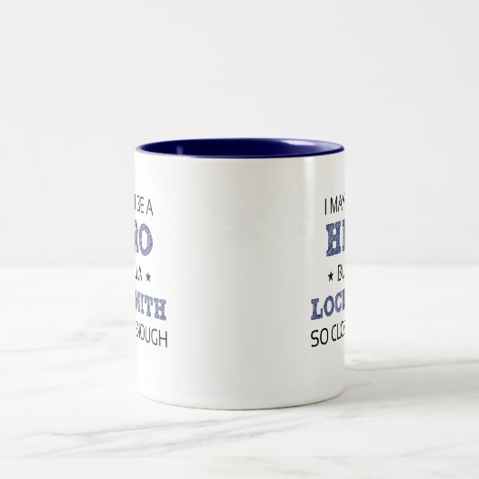 Locksmith Novelty Zweifarbige Tasse (Mittel)