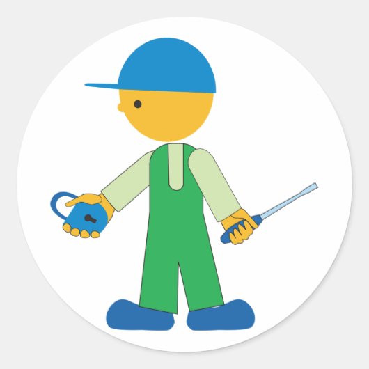 Locksmith Stickers (Vorderseite)