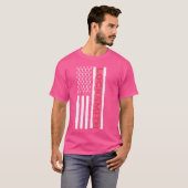 Locksmith USA Flag Locksmithing Lock Picking T-Shirt (Vorne ganz)