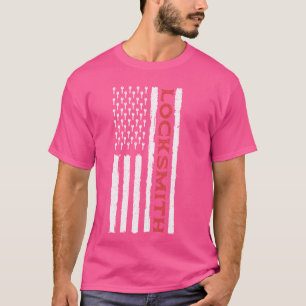 Locksmith USA Flag Locksmithing Lock Picking T-Shirt