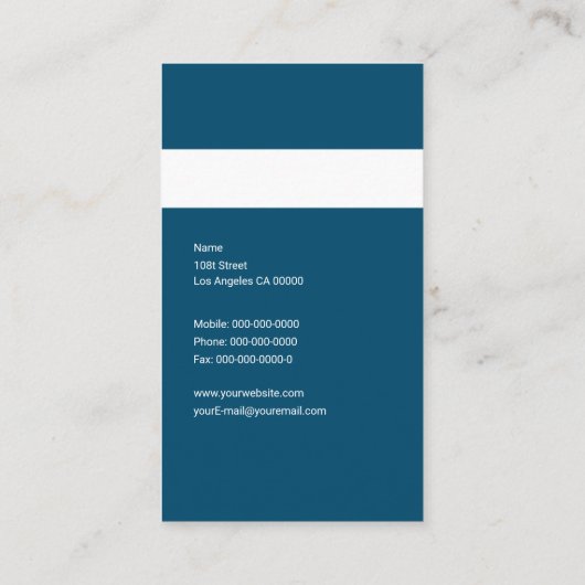 Locksmith Visitenkarte (Rückseite)