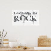 Locksmiths Rock Poster (Küche)