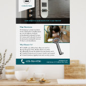 Locksmiths Services Custom Poster (Küche)