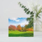 Lockville Canal Park im Herbst, Carroll, Ohio Postkarte (Stehend Vorderseite)