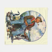 Lockvögel Fleecedecke (Vorderseite (Horizontal))