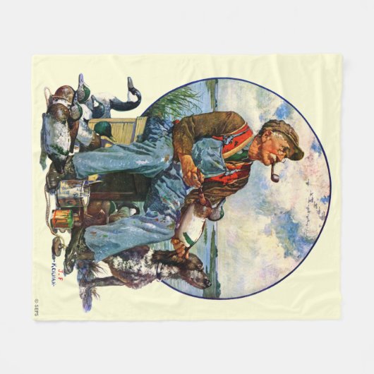 Lockvögel Fleecedecke (Vorderseite (Horizontal))