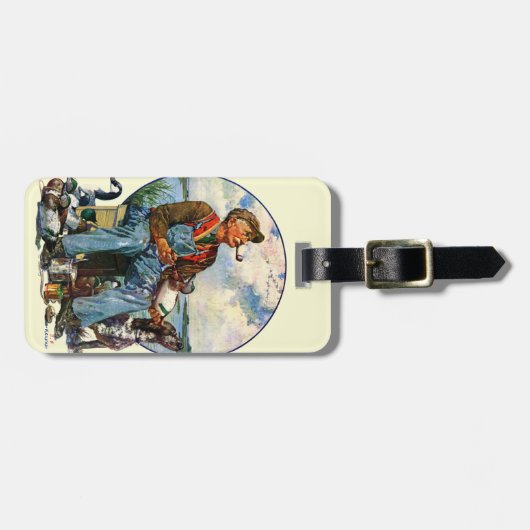 Lockvögel Gepäckanhänger (Vorderseite horizontal)