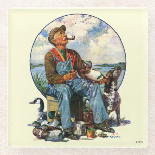 Lockvögel Glasuntersetzer