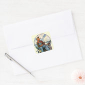 Lockvögel Quadratischer Aufkleber (Umschlag)