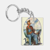 Lockvögel Schlüsselanhänger (Vorderseite links)