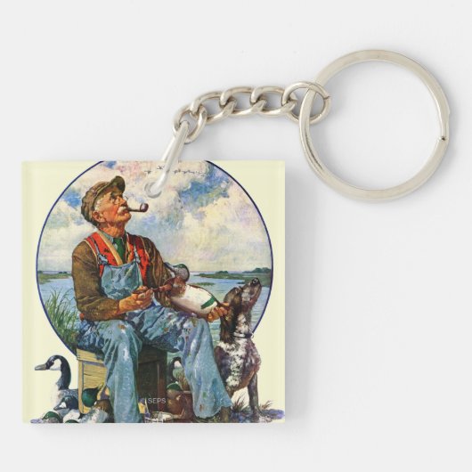 Lockvögel Schlüsselanhänger (Rückseite)