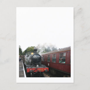 Loco 4160 at Bishops Lydeard Station, Somerset Postkarte
