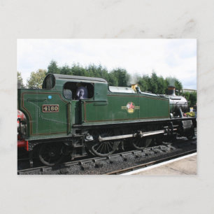 Loco 4160 at Bishops Lydeard Station, Somerset Postkarte