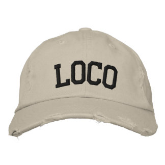 Loco bestickter Hut